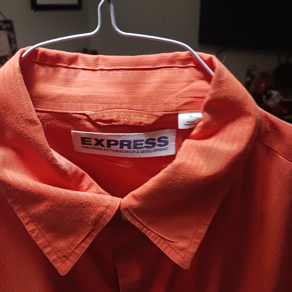 Large Express Dress Shirt Casual